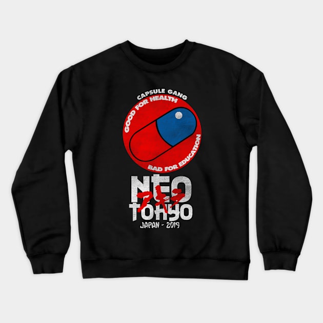 Neo Tokyo Crewneck Sweatshirt by Melonseta